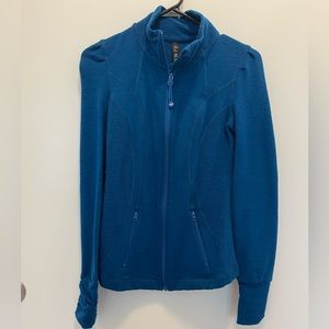 Lorna Jane Black Label Wool Blue Sweater